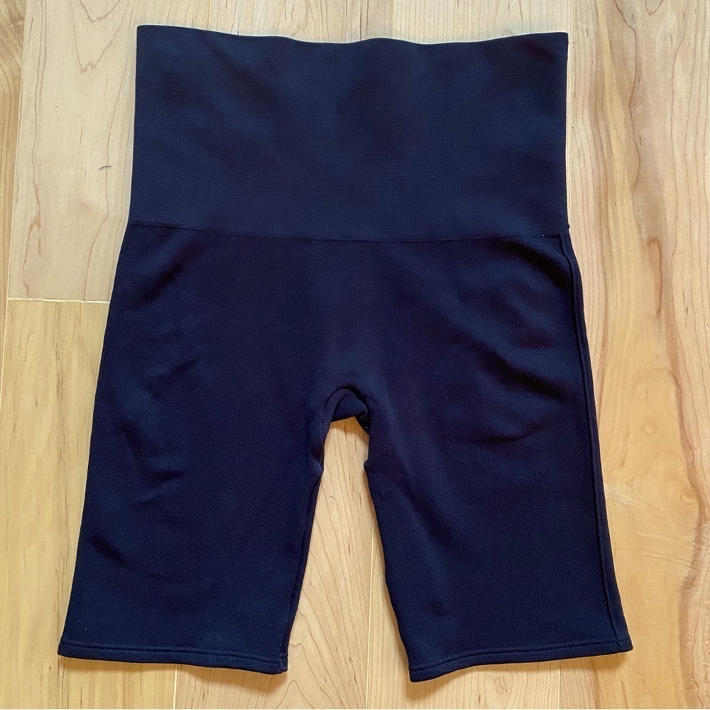 Spanx Look at Me Now Bike Shorts in Black
